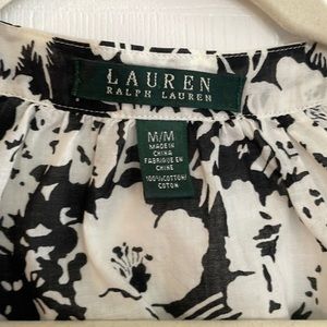 Ralf Lauren cotton wrap blouse
